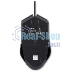 Мышь проводная Oklick 398G черный, 2400 dpi, USB, кнопки - 4