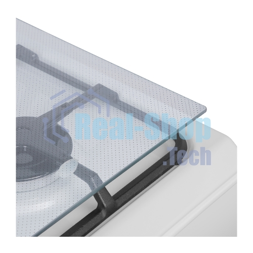 Плита комбинированная Maunfeld MGC60ECW04 белый, газовых конфорок 4 шт, духовка электрическая 65 л, 60 см x 88 см x 65 см