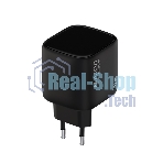 Сетевое зарядное устройство Maxvi SFC-330GN Type-C\USB 30W PD QC3.0 черный