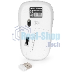 Мышь беспроводная ExeGate Professional Standard SR-9055W белый, 1200 dpi, радиоканал, USB, кнопки - 3