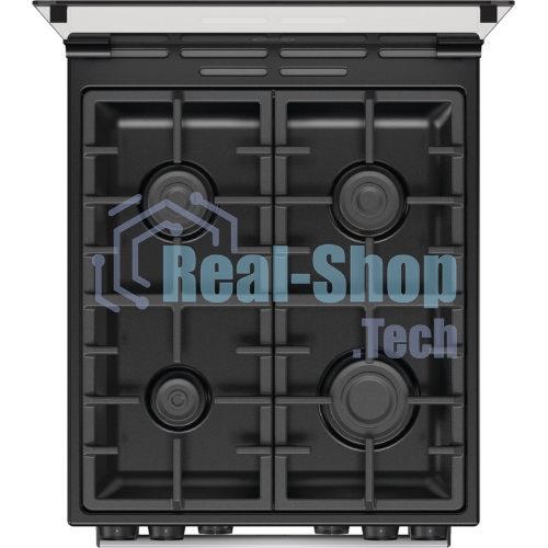 Плита Комбинированная Gorenje GK5C41SF серый (стеклянная крышка) реш.чугун