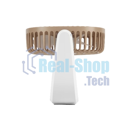 Вентилятор Centek CT-5041 бежевый, настольный, 5 Вт, 3 скорости, 10 см