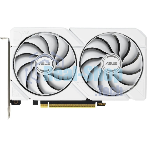 Видеокарта Asus DUAL-RX9060XT-16G-WHITE белый