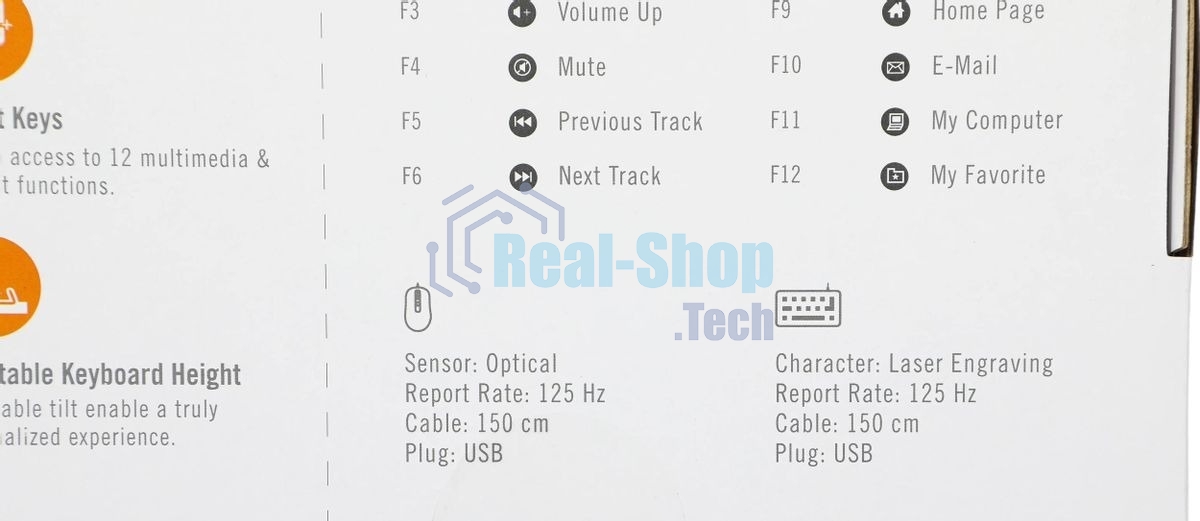Комплект клавиатура+мышь A4Tech KK-3330S проводной, USB, 1200 DPI, чёрный