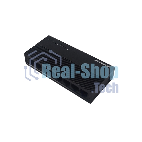 Коммутатор неуправляемый NEOMAX NMS-108P-100-P, 8 портов 100 Mbps, пластик