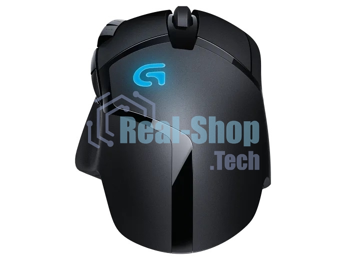 Мышь проводная Logitech G402 Hyperion Fury черный, 4000 dpi, USB, кнопки - 8
