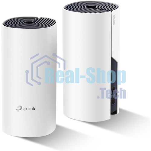 Роутер беспроводной TP-Link DECO M4 (DECO M4(2-PACK)) AC1200 10/100/1000BASE-TX (упак.:2шт)
