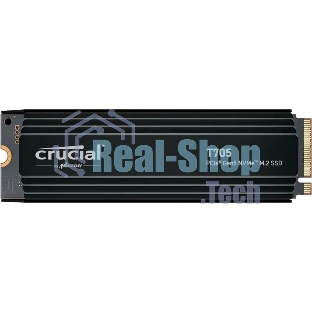 Накопитель SSD Crucial T705 1Tb PCIe Gen5 NVMe M.2 SSD with heatsink CT1000T705SSD5