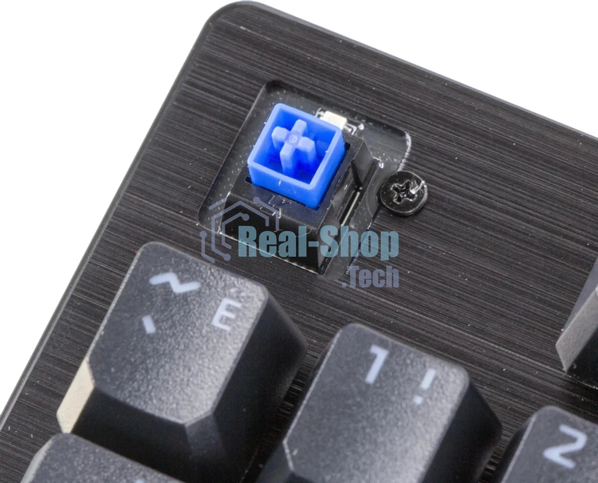 Клавиатура проводная A4 Bloody B820R Blue S механическая черный USB LED