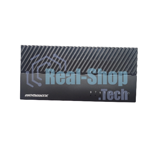 Коммутатор неуправляемый NEOMAX NMS-108P-100-P, 8 портов 100 Mbps, пластик