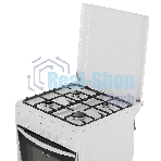 Плита газовая Gefest CG 60М C6 К73 белый, конфорок 4 шт, духовка 63 л, 60 см x 85 см x 60 см