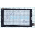 Сенсорное стекло (тачскрин) Micromax Canvas Tab P480. черное