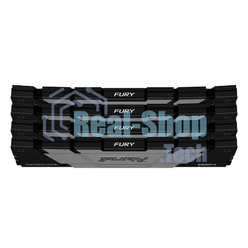 Оперативная память Kingston Fury Renegade, DDR4, 32GB (4x8GB), 3600MHz, CL16, DIMM, черный, радиатор