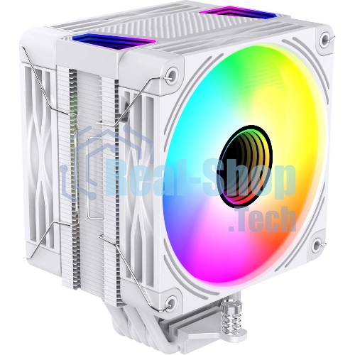 Кулер для процессора Bloody BD-AC230-ARGb1 ARGb белый, 120 мм, алюминий/медь, 1600 об/мин, 32 дБ, 4 pin, 230 Вт, 154 мм