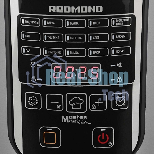 Мультиварка Redmond RMC-M36 сталь/черный