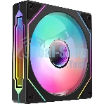 Вентилятор для корпуса Bloody CF-12 LCD ARGb 120х120x25 черный 4-pin 32дБ (упак.:1шт) (CF-12-ARGb120-BK) Ret