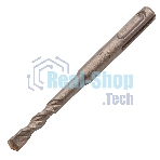 Бур по бетону Denzel двойная спираль, Cobalt W-tip, 8x110 мм, SDS PLUS