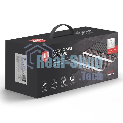 Мат нагревательный Royal Thermo EasyFix Mat RTEM 2-180-5 (комплект с терморегулятором)