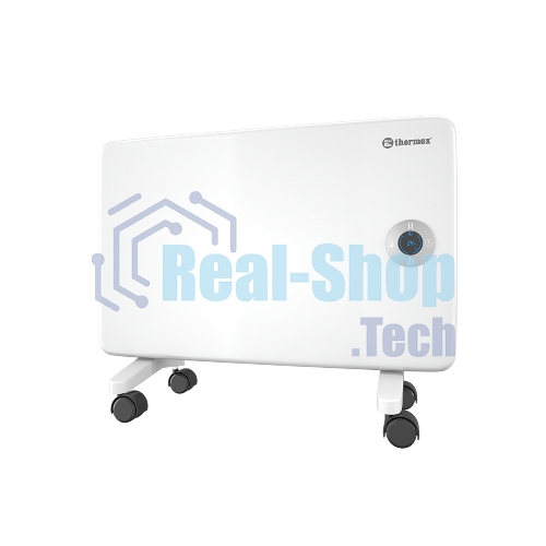 Конвектор Thermex Frame 1000E белый, 1000 Вт, 15 м2, термостат, дисплей