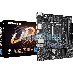 Материнская плата Gigabyte H610M S2H V3 DDR4, LGA 1700, Intel H610, 2xDDR4, 4xSATA, 1xM.2, 1xPCIe 4.0 x16, 1xPCIe x1, 1xHDMI, 1xDP, 1xVGA, 1x 1Gb LAN, 2xUSB-A 3.2 Gen 1, 4xUSB-A 2.0, 3x 3.5 мм, 7.1, mATX