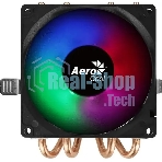 Кулер для процессора AeroCool/Formula Air Frost 4 черный, 90 мм, алюминий/медь, 1800 об/мин, 25.7 дБ, 3 pin, 125 Вт, 78 мм