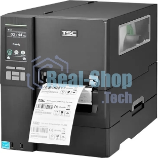 Принтер этикеток TSC ML341P (ML341P-A001-0202) стационарный, термотрансферная печать и прямая термопечать, 300 dpi, 152 мм/сек, Ethernet, RS-232, USB, Wi-Fi, черный