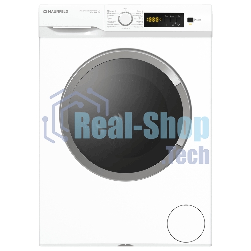Стиральная машина с инвертором и паром MAUNFELD MFWM127WH100 ST INVERTER SLIM