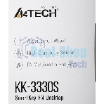 Комплект клавиатура+мышь A4Tech KK-3330S проводной, USB, 1200 DPI, чёрный