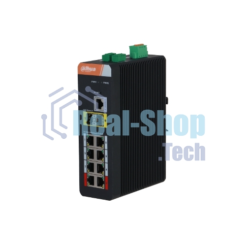 Коммутатор Dahua DH-IS4210-8GT-120 8x1 Гбит/с 2SFP 8PoE 120W управляемый
