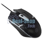 Мышь проводная Oklick 398G черный, 2400 dpi, USB, кнопки - 4