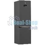 Холодильник Beko B3DRCNK402HXBR антрацит двухкамерный 257/100л морозилка снизу No Frost