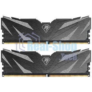 Оперативная память NETAC Shadow II, DDR5, 32Gb (2x16GB), 6000 MHz, CL38, DIMM, с радиатором, черный