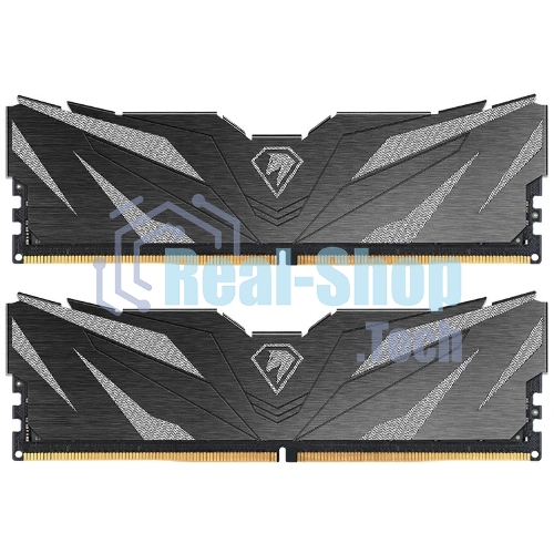Оперативная память NETAC Shadow II, DDR5, 32Gb (2x16GB), 6000 MHz, CL38, DIMM, с радиатором, черный