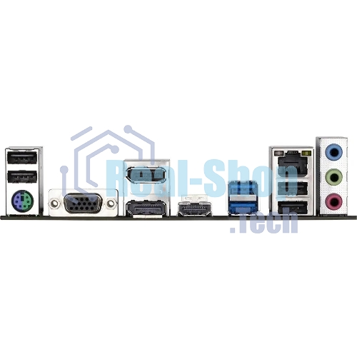 Материнская плата Gigabyte H610M S2H V3 DDR4, LGA 1700, Intel H610, 2xDDR4, 4xSATA, 1xM.2, 1xPCIe 4.0 x16, 1xPCIe x1, 1xHDMI, 1xDP, 1xVGA, 1x 1Gb LAN, 2xUSB-A 3.2 Gen 1, 4xUSB-A 2.0, 3x 3.5 мм, 7.1, mATX
