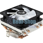 Кулер для процессора AeroCool/Formula Air Frost 4 черный, 90 мм, алюминий/медь, 1800 об/мин, 25.7 дБ, 3 pin, 125 Вт, 78 мм