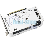 Видеокарта Asus DUAL-RX9060XT-16G-WHITE белый