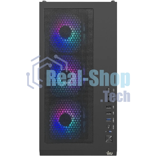 Компьютер IRU Tactio 510B7GP TWR i7 14700F (2.1) 32Gb SSD1Tb RTX 5060TI 16Gb Windows 11 Pro GbitEth 650W черный (RUS) (2126632)