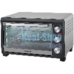 Мини-печь Hyundai MIO-HY072 23 л, 1500 Вт, серебристый/черный