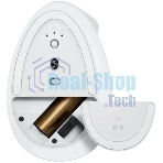 Мышь беспроводная Logitech Lift белый, 4000 dpi, радиоканал, Bluetooth, USB, кнопки - 6