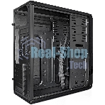 Компьютерный корпус Miditower ExeGate XP-329S-UNS500 (ATX, БП UNS500 с вент. 12см, 2*USB, аудио, черный)