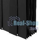 Радиатор биметаллический Royal Thermo PianoForte 200 черный - 12 секц.