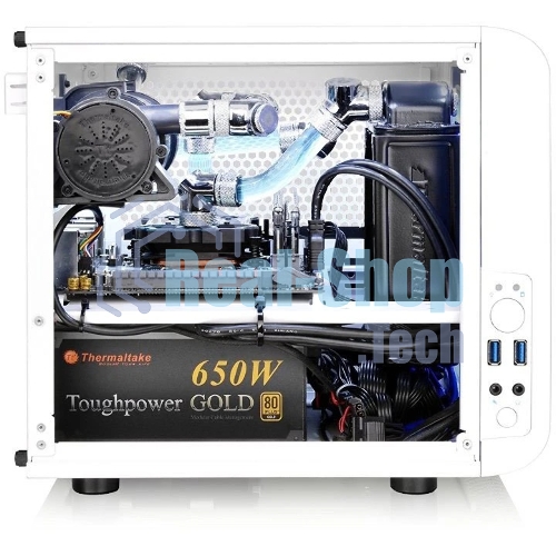 Компьютерный корпус Thermaltake Core V1 белый w/o PSU,CA-1B8-00S6WN-01