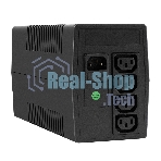 Источник бесперебойного питания ExeGate Power NB-400.LED.AVR.4C13 (400VA/240W, LED, AVR, 4*C13, батарея 12V 4.5Ah, Black)