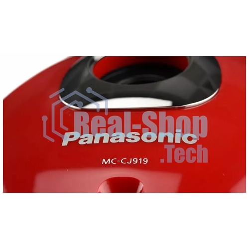 Пылесос Panasonic MC-CJ919R красный, 380/2500 Вт, уборка сухая, пылесборник мешок 6 л