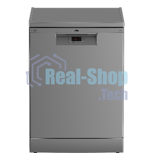 Посудомоечная машина Beko BDFN15421S, серебристый, 59.8 см, 14 компл., сушка конденсационная, 49 дБ, класс A