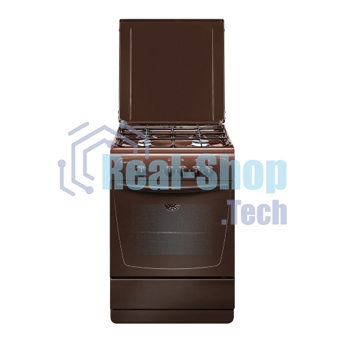 Плита газовая Gefest 1200-С7 К39 коричневый, конфорок 4 шт, духовка 63 л, 60 см x 85 см x 60 см