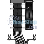Устройство охлаждения (кулер) PcCooler R400 Soc-AM5/AM4/1200/1700/1851 черный 4-pin Al+Cu 180W Ret (R400-BKNWYX-US)