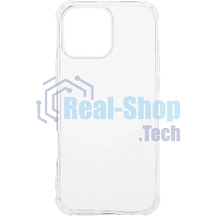 Чехол (клип-кейс) BoraSCO для Apple iPhone 16 Pro Max Bumper Case прозрачный