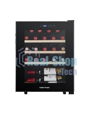 Винный шкаф Cellar Private CP023 черный, 60 л, 1 отсек, 23 бут.