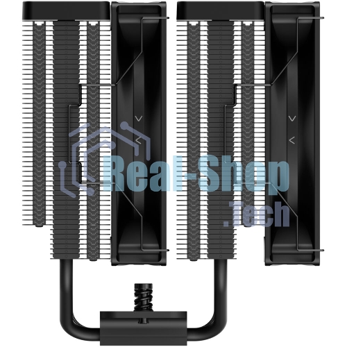 Кулер Ocypus Delta A62 BK ARGb черный 120мм алюминий+медь 2000rpm 29db 4-pin 260W 156мм